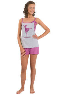 70417 Piżama młodzież.wąs.ram.kr.sp.Piżama młodzież.wąs.ram.kr.sp.