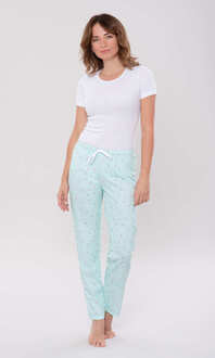 104395 Spodnie piżamowe damskie dł.Spodnie piżamowe damskie dł.